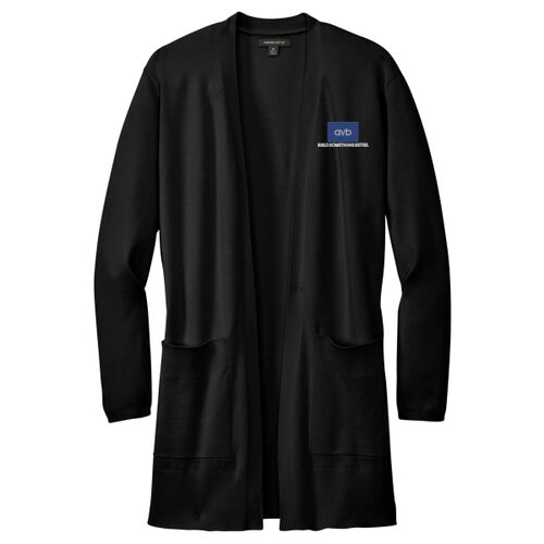 Women's Open Front Cardigan Sweater Thumbnail