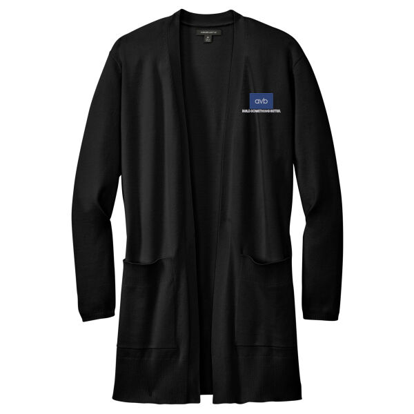 Women's Open Front Cardigan Sweater Thumbnail