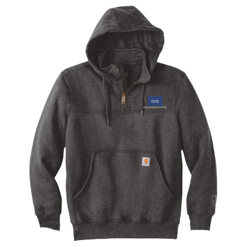Carhartt® Rain Defender® Paxton Heavyweight Hooded Zip Mock Sweatshirt Thumbnail