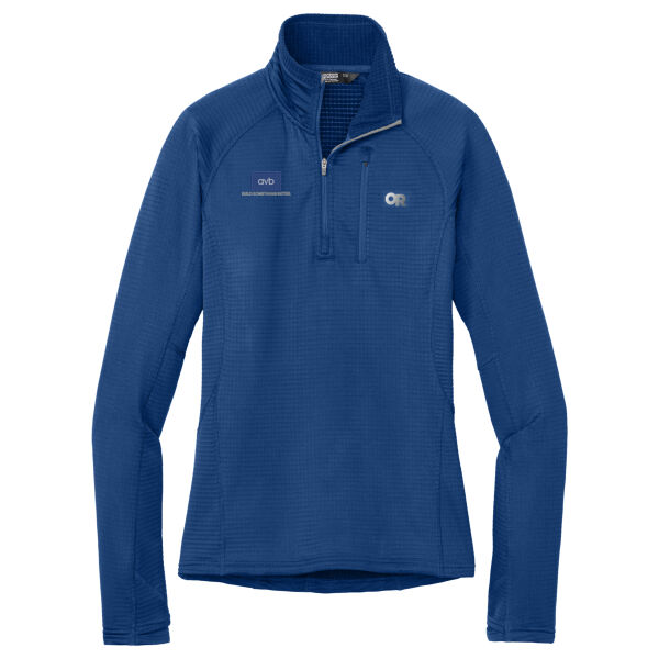 Outdoor Research® Women's Tech Grid 1/4-Zip Fleece Thumbnail