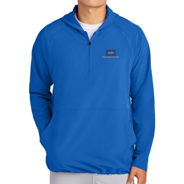 Sport-Tek® Repeat 1/2-Zip Long Sleeve Hooded Jacket Thumbnail