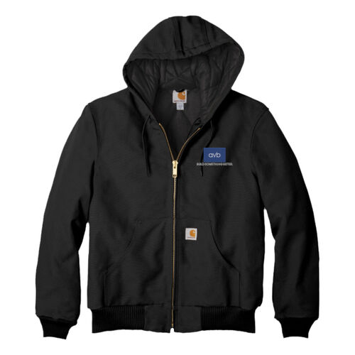Carhartt Tall Quilted Flannel Lined Duck Active Jac Thumbnail