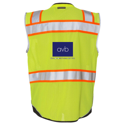 Kishigo Unisex Premium Black Series® Black Bottom Class 2 Vest Thumbnail