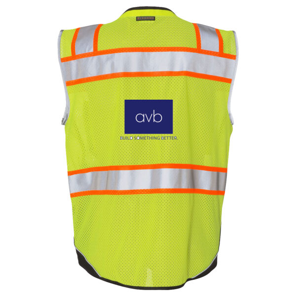 Kishigo Unisex Premium Black Series® Black Bottom Class 2 Vest Thumbnail