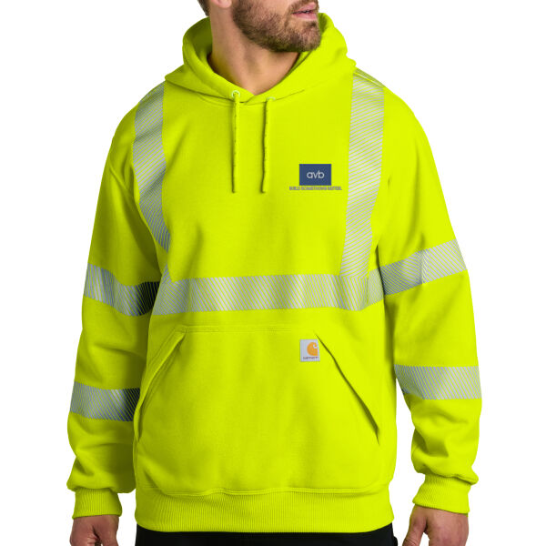 Carhartt® ANSI 107 Class 3 Hooded Sweatshirt Thumbnail
